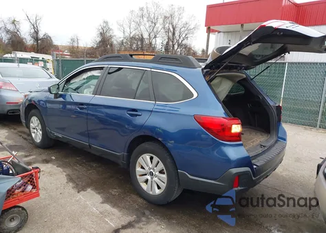 2019 Subaru Outback 2.5I Premium из США, поврежденный, VIN 4S4BSAFC0K3382523